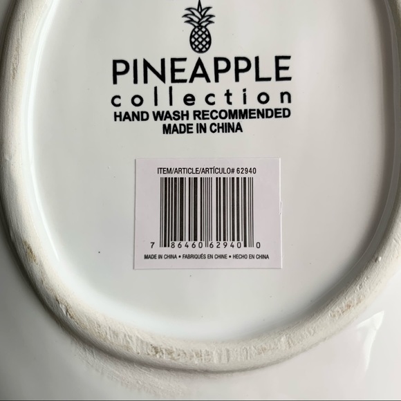 ๐ Textured White Pineapple Kitchen Spoon Rest ๐ - Picture 4 of 4